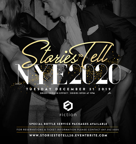 Stories To Tell NYE 2020